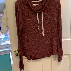 Hollister cowl neck sweatshirt
